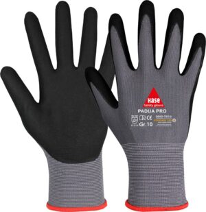 PADUA PRO, 5-Fg.-Sicherheitshandschuhe Nitrilschaum