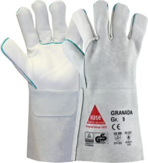Schweisserhandschuhe Leder Lang GRANADA-Long, 5-Fg.-Sicherheitshandschuhe für Schweisser