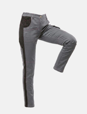 Damen Arbeitshose powerStretch Slim Fit Bundhose mit Kniepolstertaschen