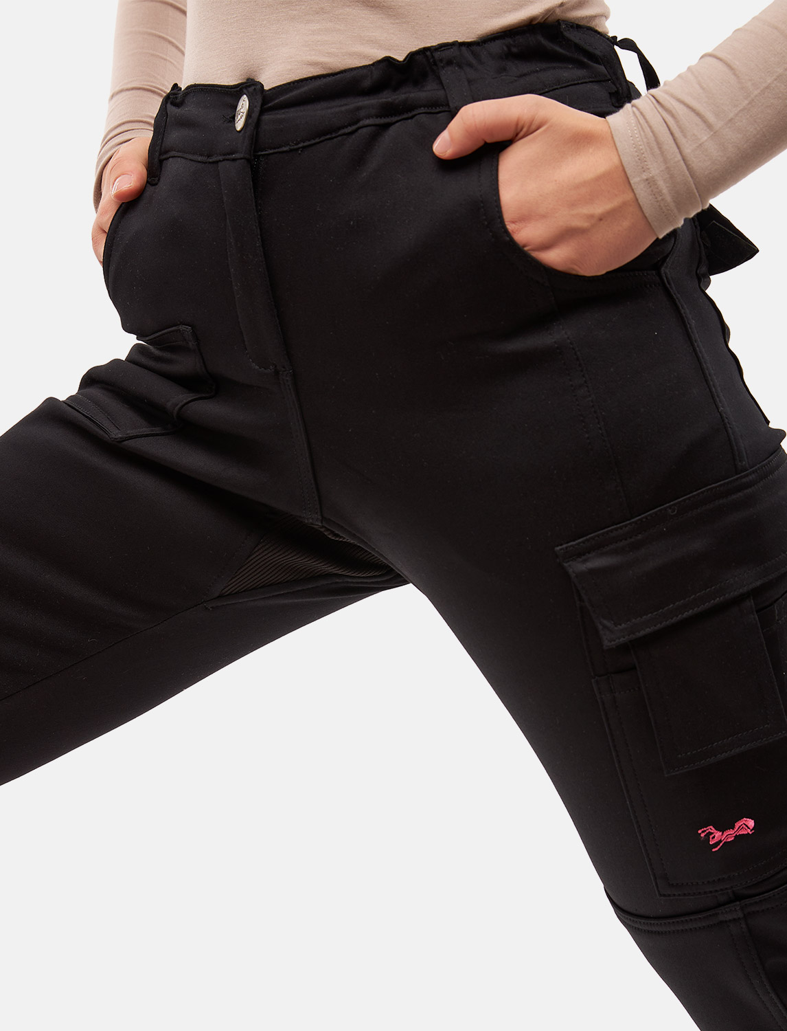 Damen Thermo Cargo Hose Stretch Outdoor Arbeitshose Winter Fleece 6 Damen Thermo Cargo Hose Stretch Outdoor Arbeitshose Winter Fleece – Bild 6