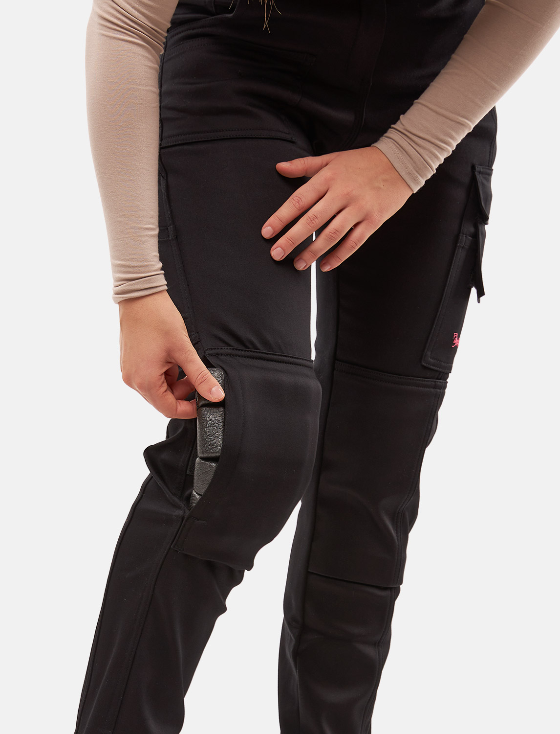 Damen Thermo Cargo Hose Stretch Outdoor Arbeitshose Winter Fleece 7 Damen Thermo Cargo Hose Stretch Outdoor Arbeitshose Winter Fleece – Bild 7