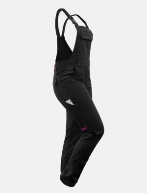 Damen Arbeitslatzhose Stretch mit Kniepolstertaschen | Sorona®  Bio-Stretch