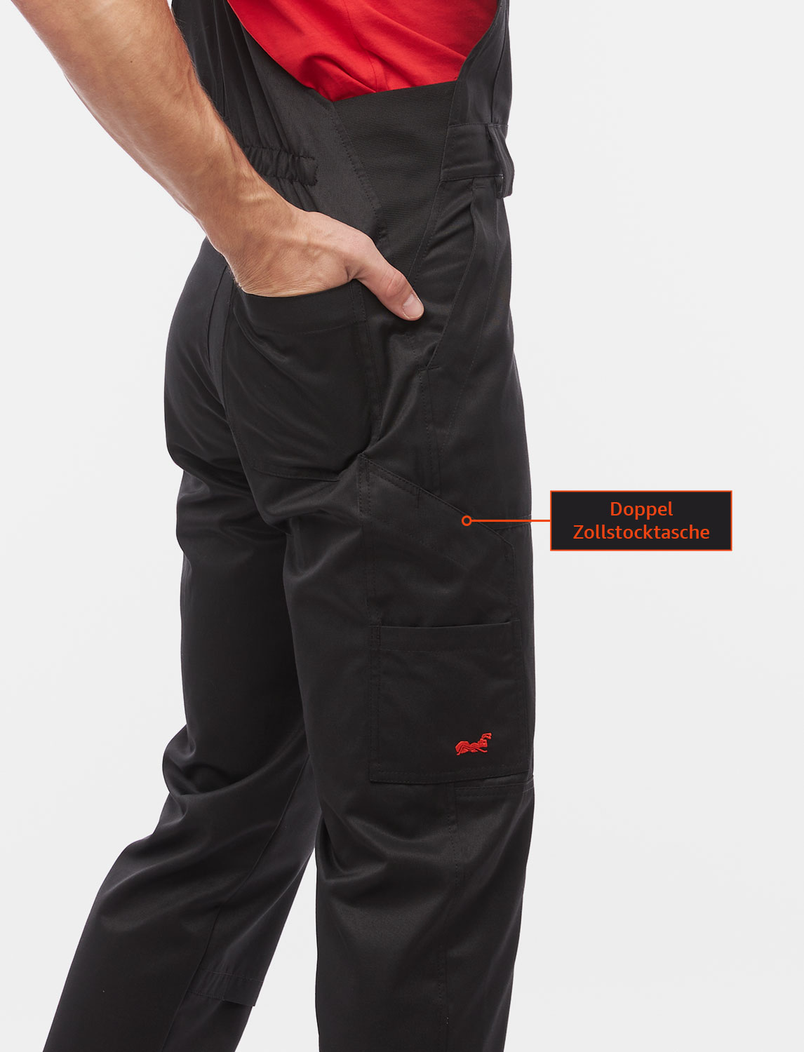 Herren Arbeitslatzhose mit Stretchbund easyClean wasserabweisend Regular Fit 5 Herren Arbeitslatzhose mit Stretchbund easyClean wasserabweisend Regular Fit – Bild 5