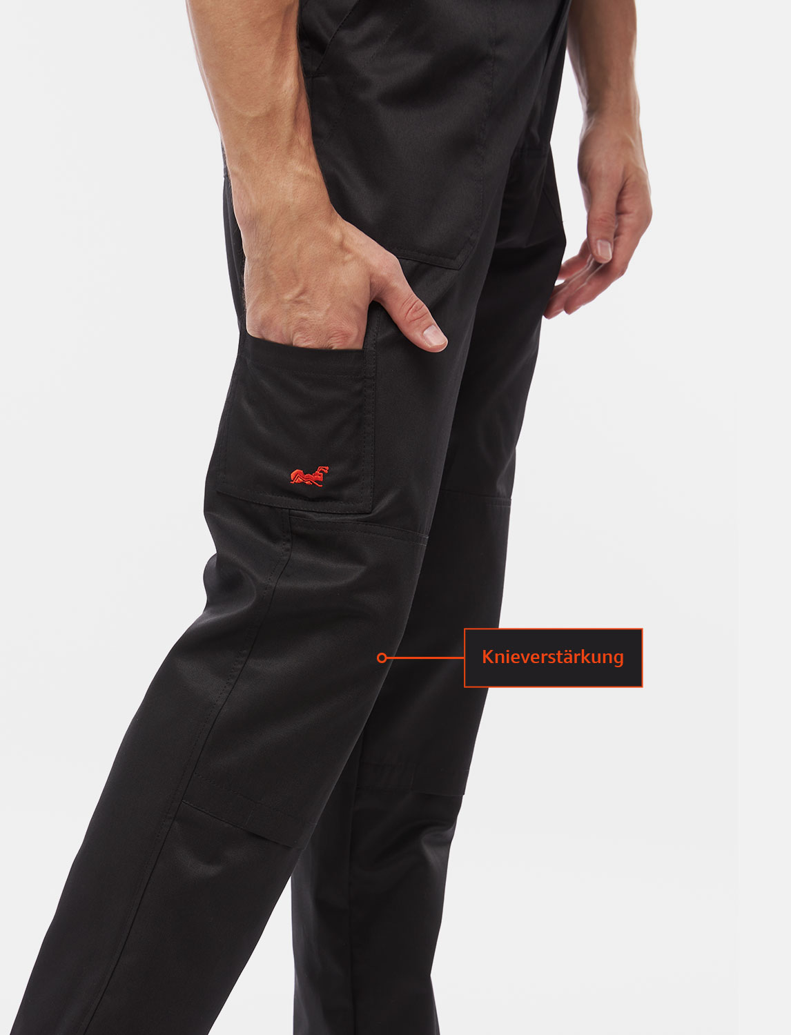 Herren Arbeitslatzhose mit Stretchbund easyClean wasserabweisend Regular Fit 6 Herren Arbeitslatzhose mit Stretchbund easyClean wasserabweisend Regular Fit – Bild 6