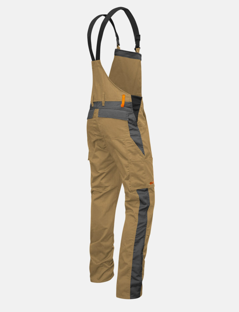 Herren Arbeitshose Latzhose mit Kniepolstertaschen Regular Fit 11 Herren Arbeitshose Latzhose mit Kniepolstertaschen Regular Fit – Bild 11