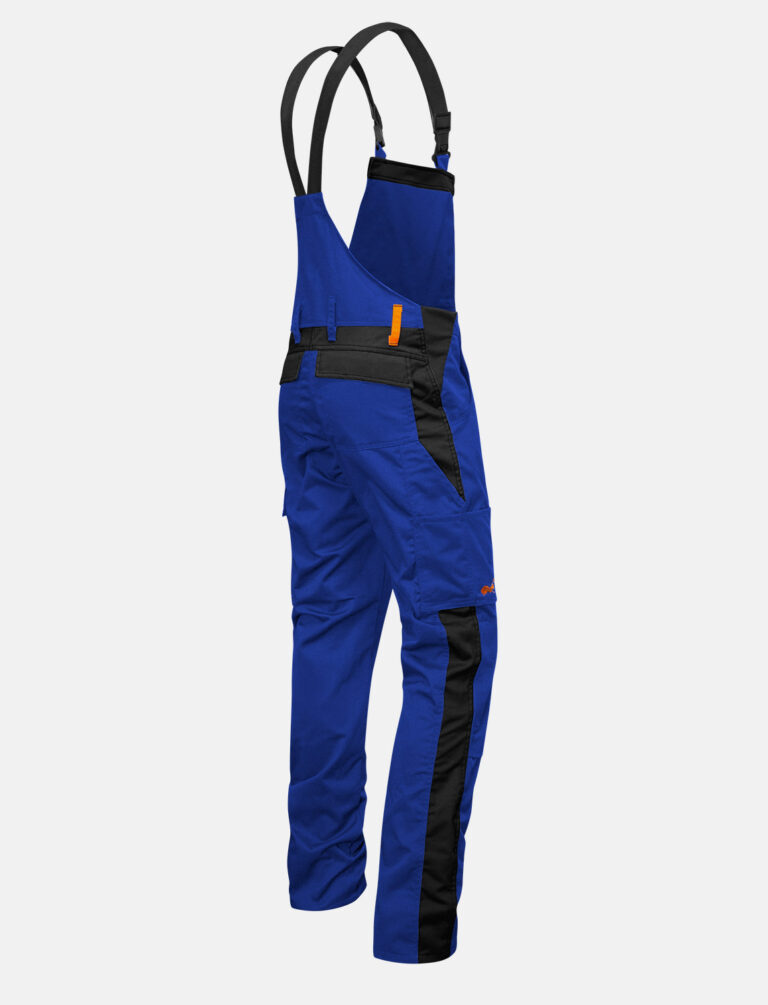 Herren Arbeitshose Latzhose mit Kniepolstertaschen Regular Fit 8 Herren Arbeitshose Latzhose mit Kniepolstertaschen Regular Fit – Bild 8
