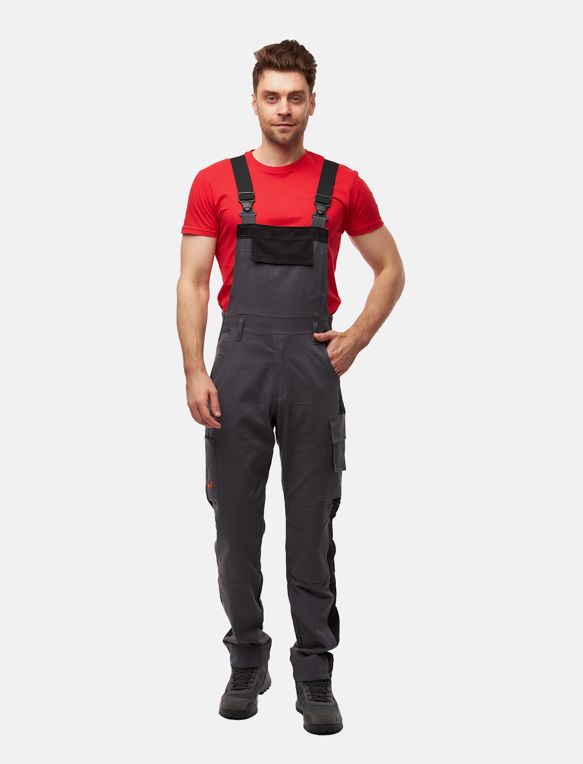 power Stretch Herren Arbeitslatzhose Stretch-Latzhose Arbeitshose mit Kniepolstertaschen 1 power Stretch Herren Arbeitslatzhose Stretch-Latzhose Arbeitshose mit Kniepolstertaschen