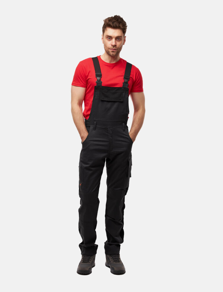 Herren Arbeitslatzhose Stretch mit Kniepolstertaschen Regular Fit 11 Herren Arbeitslatzhose Stretch mit Kniepolstertaschen Regular Fit – Bild 11