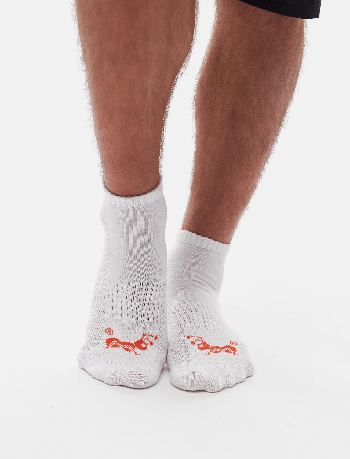Mittelhohe Laufsocken Unisex aus Baumwolle (3 Paar) 2 Mittelhohe Laufsocken Unisex aus Baumwolle (3 Paar) – Bild 2
