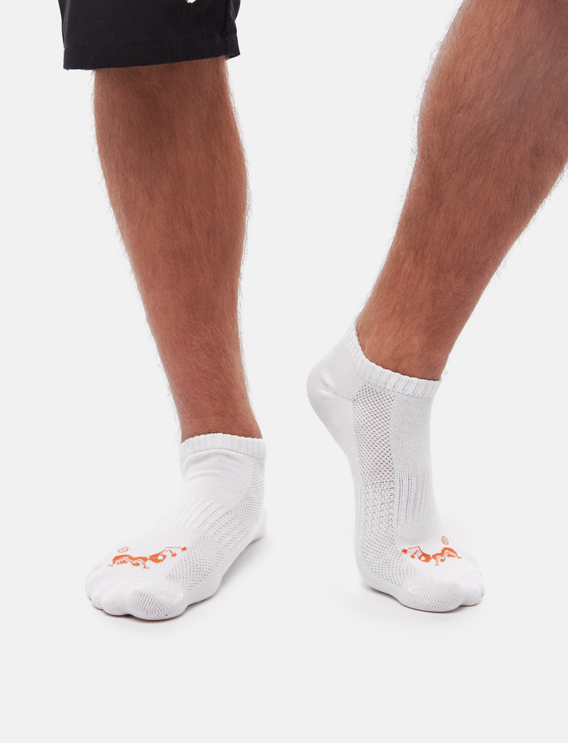 Kurze Sneaker Socken Unisex aus Baumwolle (3 Paar) 2 Kurze Sneaker Socken Unisex aus Baumwolle (3 Paar) – Bild 2