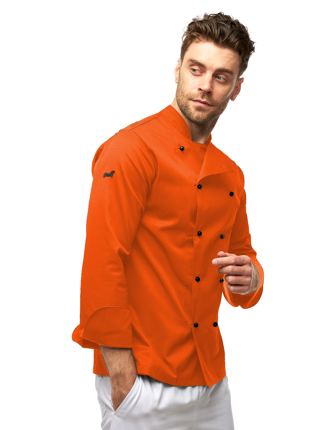Herren Kochjacke inkl. Kugelknöpfe aus easyClean Baumwolle Langarm Regular Fit 14 Herren Kochjacke inkl. Kugelknöpfe aus easyClean Baumwolle Langarm Regular Fit – Bild 14