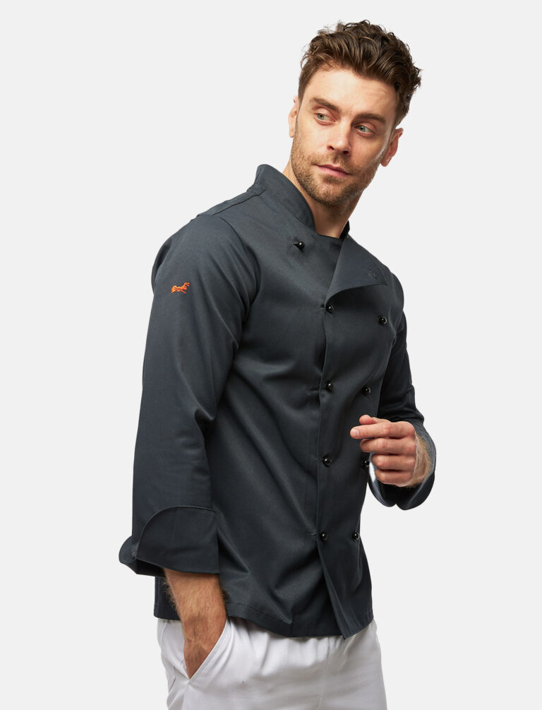 Herren Kochjacke inkl. Kugelknöpfe aus easyClean Baumwolle Langarm Regular Fit 19 Herren Kochjacke inkl. Kugelknöpfe aus easyClean Baumwolle Langarm Regular Fit – Bild 33