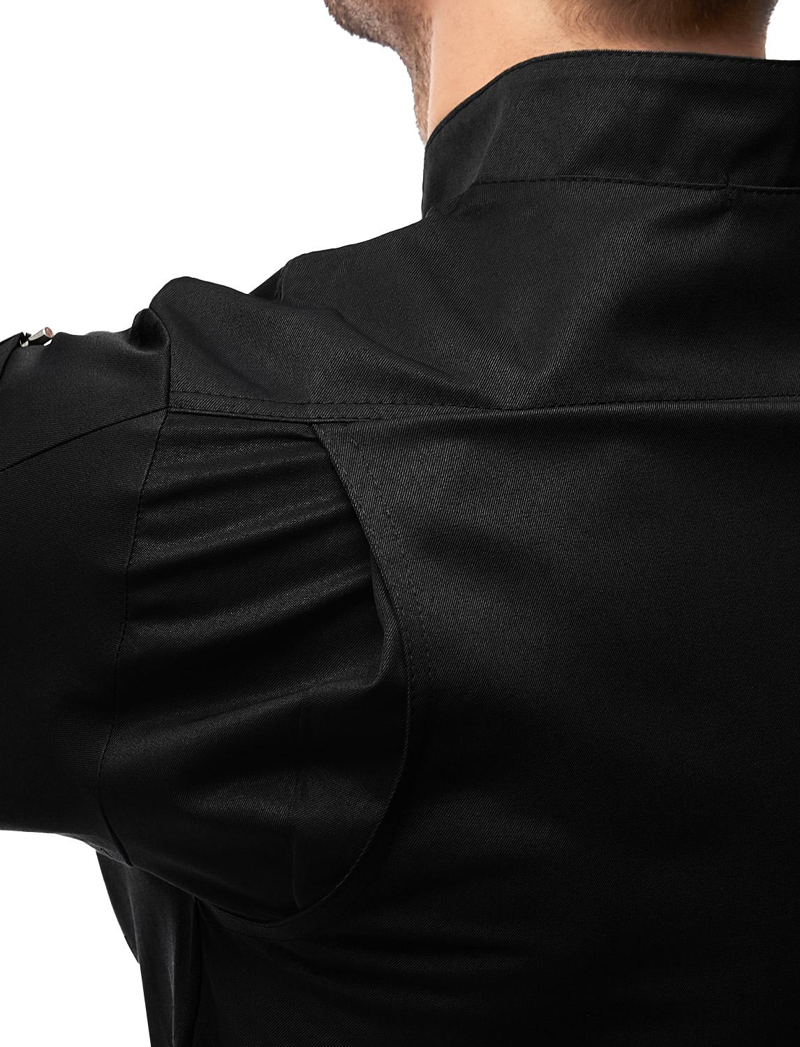 Kochjacke Herren Langarm easyMove mit Druckknöpfen 7 Kochjacke Herren Langarm easyMove mit Druckknöpfen – Bild 7