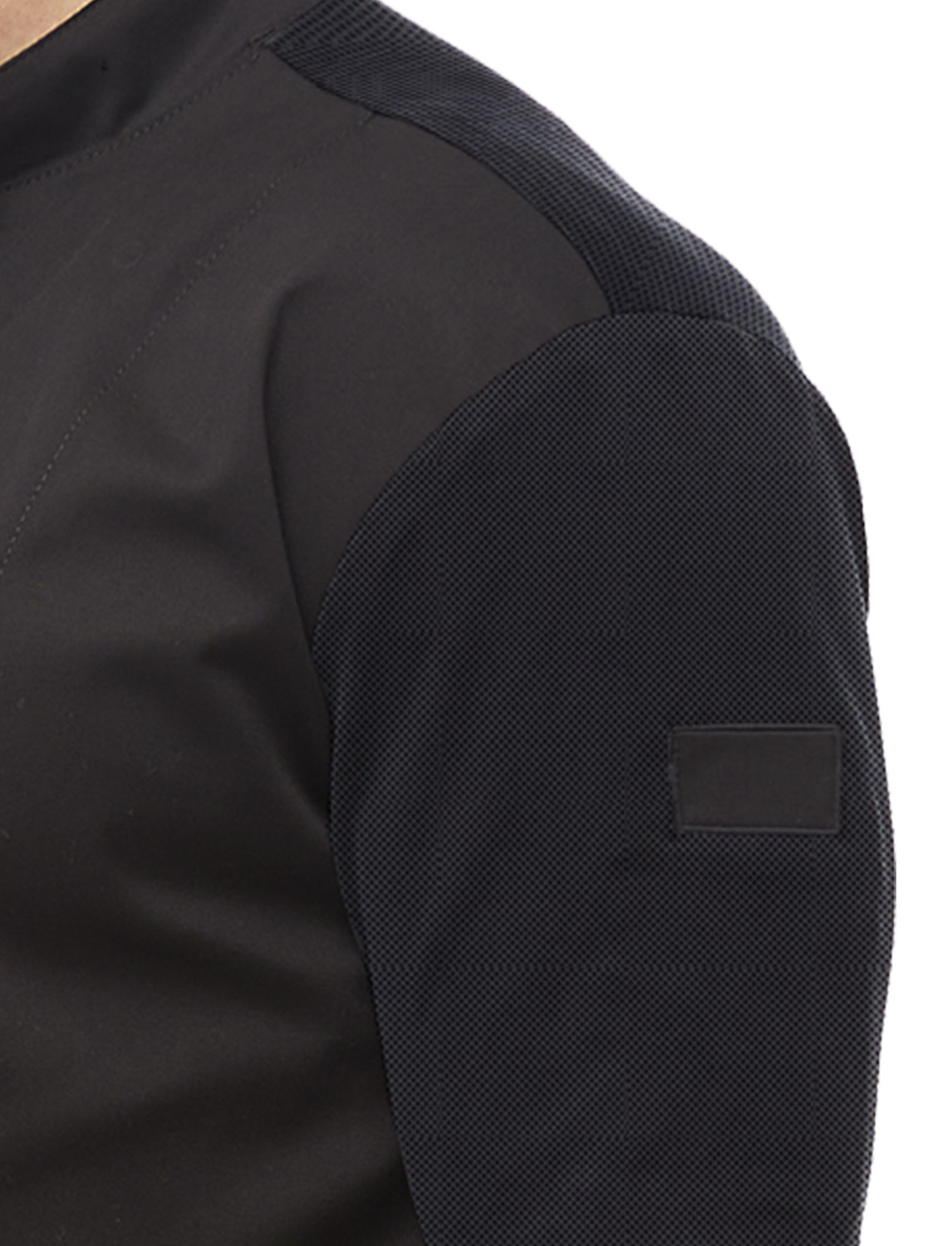Herren Kochjacke mit dryMesh Rücken und Ärmel - Druckknöpfen - Langarm 3 Herren Kochjacke mit dryMesh Rücken und Ärmel - Druckknöpfen - Langarm – Bild 3