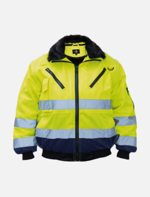 WARNSCHUTZ  PILOTJACKE - EN ISO 20471 Klasse 3