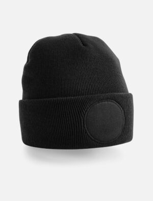 Circular Patch Beanie
