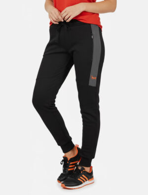 Damen Jogginghose mit Fleece Footer