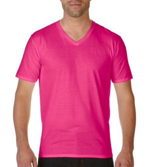 Premium Cotton Adult V-Neck T-Shirt