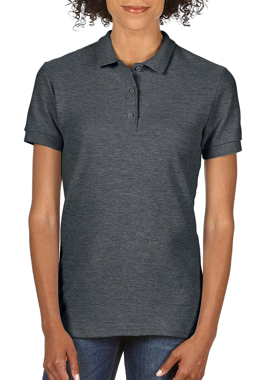 Premium Cotton Ladies' Double Piqué Polo 2 Premium Cotton Ladies' Double Piqué Polo – Bild 2