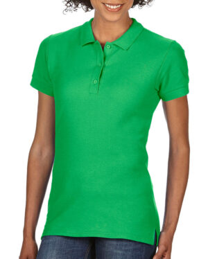 Premium Cotton Ladies' Double Piqué Polo