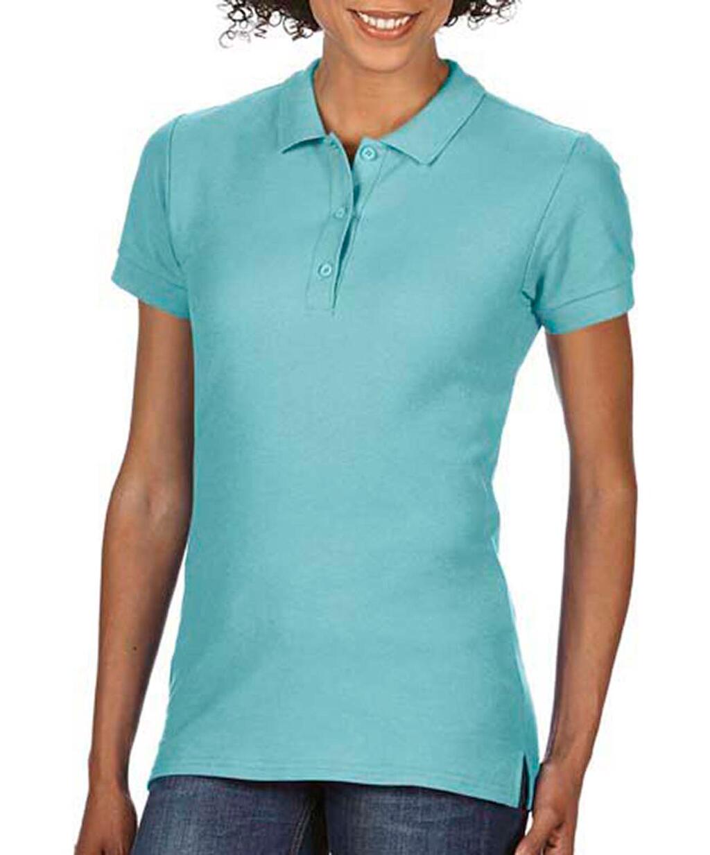 Premium Cotton Ladies' Double Piqué Polo 12 Premium Cotton Ladies' Double Piqué Polo – Bild 12