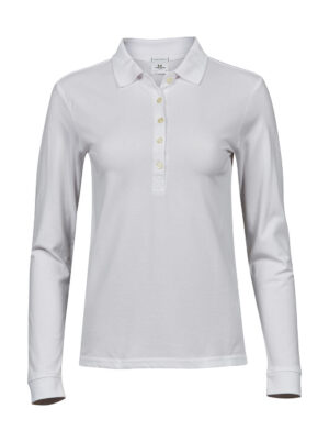 Ladies' Luxury LS Stretch Polo