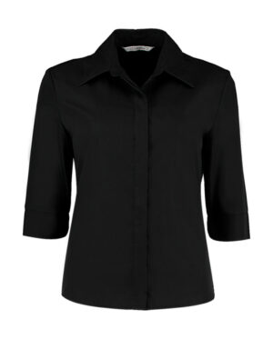 Women's Tailored Fit Continental Blouse 3/4 Sleeve