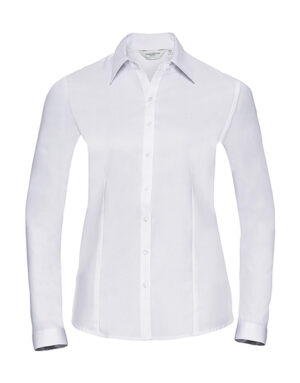 Ladies' LS Herringbone Shirt
