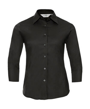 Ladies' 3/4 Sleeve Easy Care Fitted Shirt