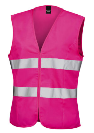 Recycled Women's Hi-Viz Fitted Tabard