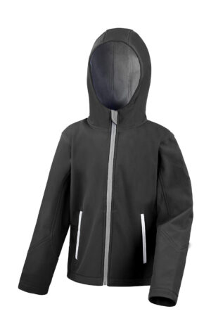 Kids TX Performance Hooded Softshell Jacket