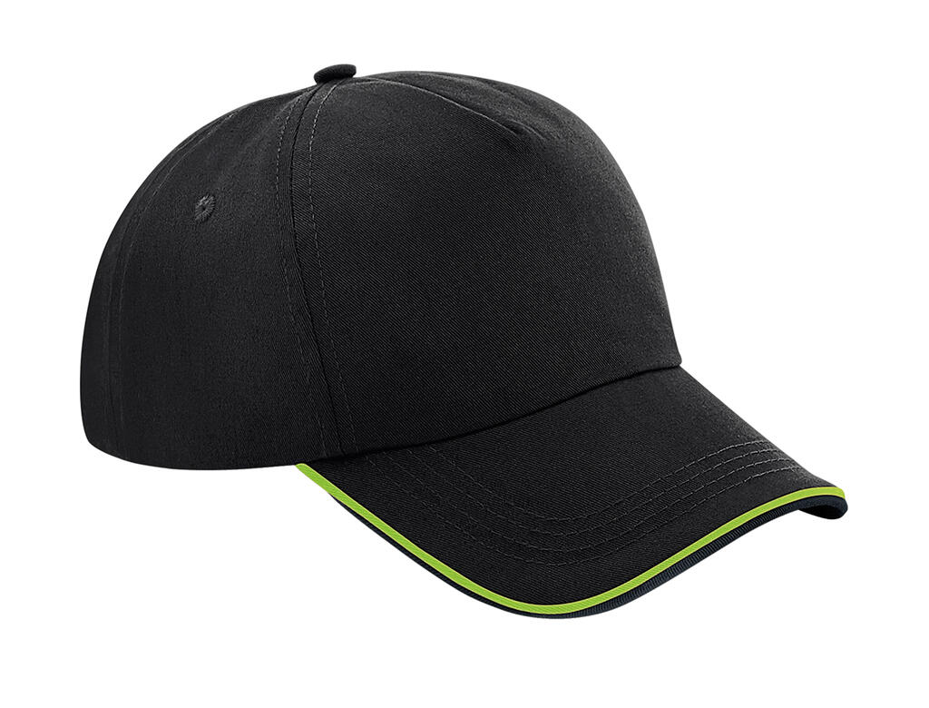Authentic 5 Panel Cap - Piped Peak 4 Authentic 5 Panel Cap - Piped Peak – Bild 4