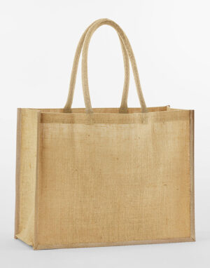 Natural Starched Jute Classic Shopper