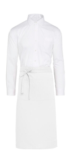 ROME - Medium Length Bistro Apron with Pocket