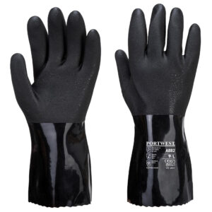 ESD PVC chemikalienbeständiger Schutzhandschuh