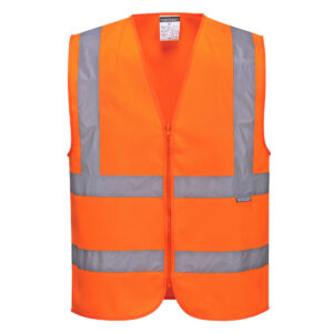 Hi-Vis Weste mit Schulterreflexband