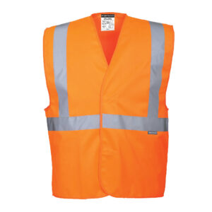 Hi-Vis Weste mit Schulterreflexband