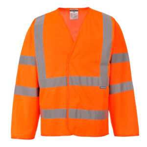 Hi-Vis Weste mit Schultereflexband langarm