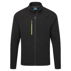 EV4 strukturierte Fleecejacke