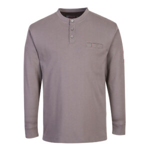 Bizflame Knit FR Henley Shirt Langarm