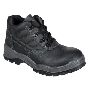 Stahl Spaltleder-Stiefelette S1 SR