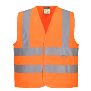 Junior Hi-Vis Weste mit Schulterreflexband