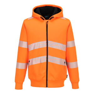 PW321 Hi-Vis Winter Hoodie mit Reißverschluss