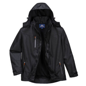 Klassische Regenjacke
