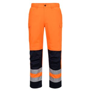 T143 - Hi-Vis Mesh Panel Trousers