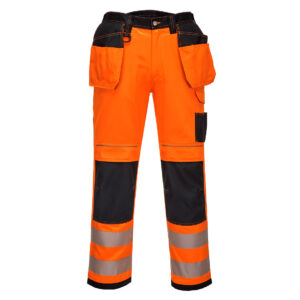PW3 Hi-Vis Arbeitsbundhose mit Holstertaschen