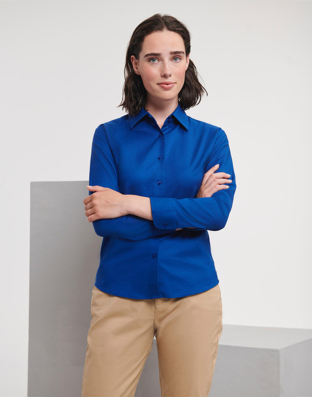 Ladies' Classic Oxford Shirt LS 8 Ladies' Classic Oxford Shirt LS – Bild 8