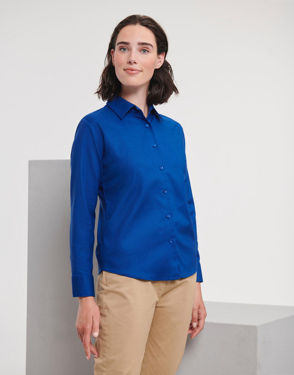 Ladies' Classic Oxford Shirt LS 9 Ladies' Classic Oxford Shirt LS – Bild 9