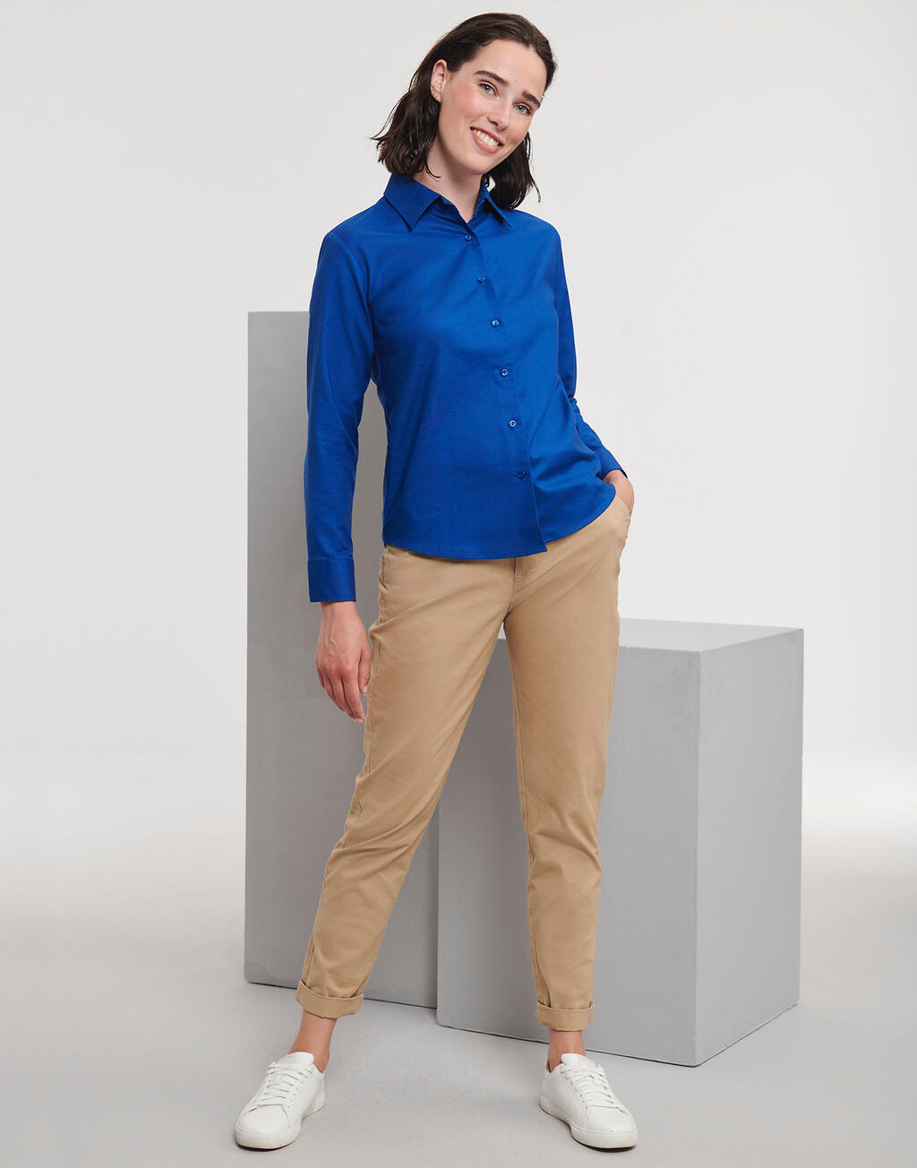 Ladies' Classic Oxford Shirt LS 10 Ladies' Classic Oxford Shirt LS – Bild 10