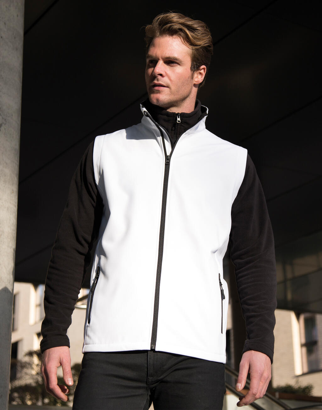Men's Printable Softshell Bodywarmer 11 Men's Printable Softshell Bodywarmer – Bild 11